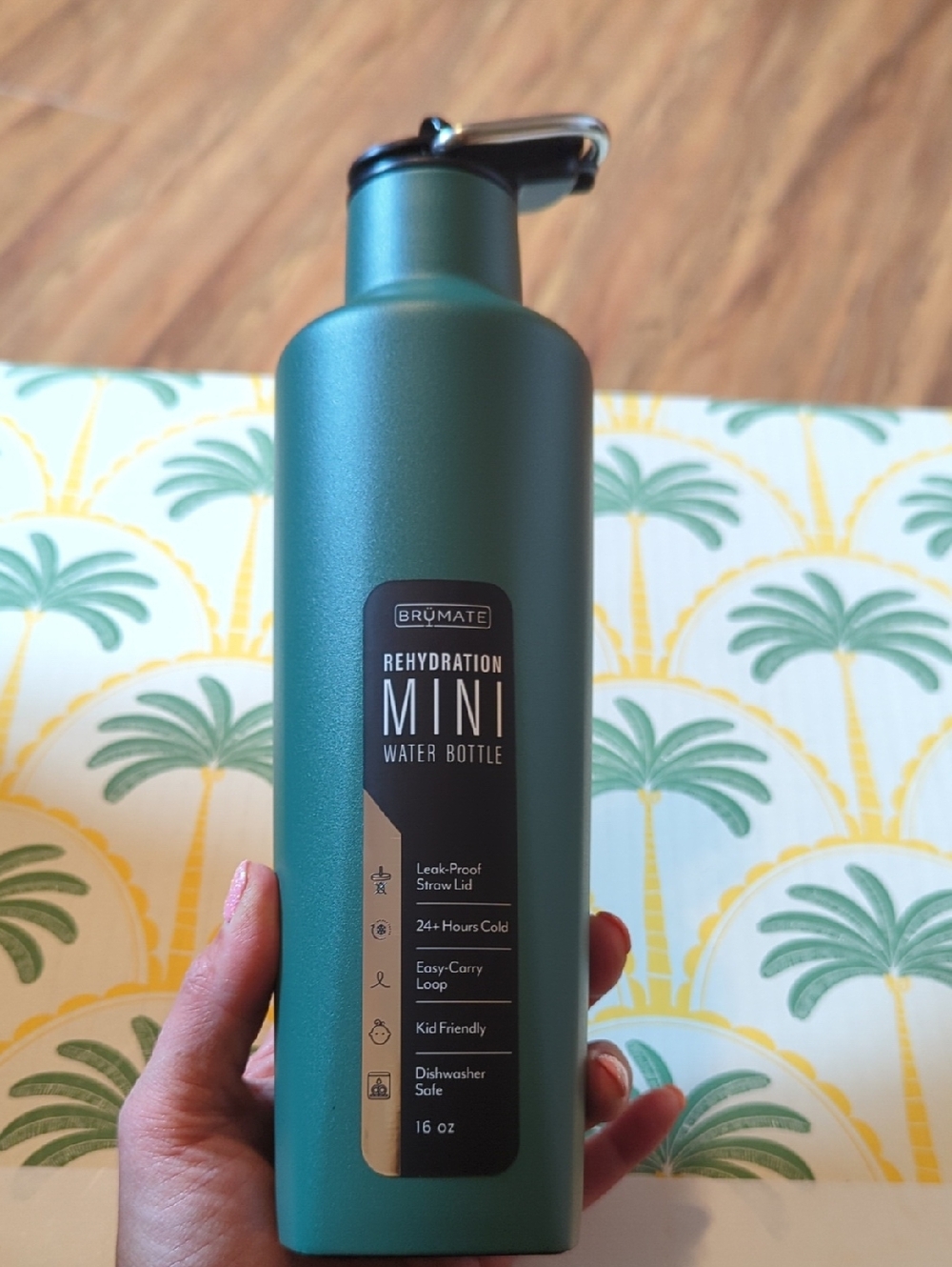 Brumate Rehydration Mini Water Bottle - Hunter Green
